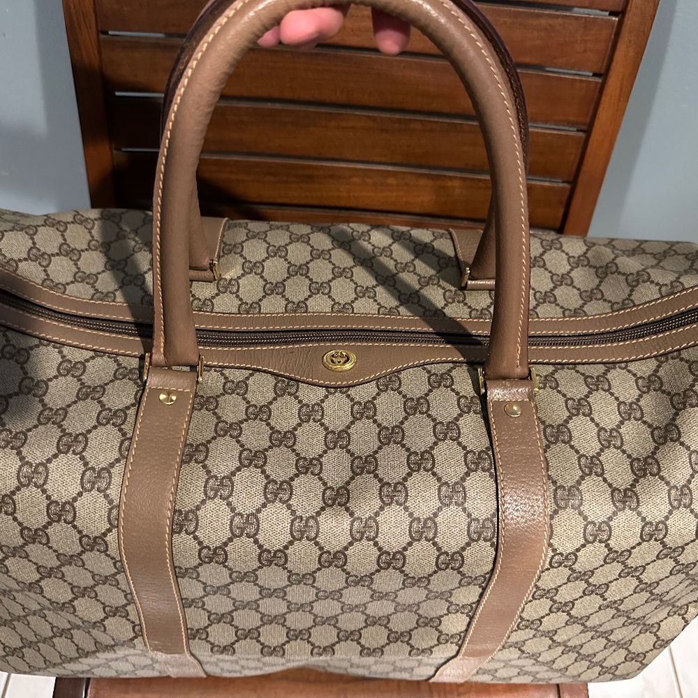Vintage Gucci duffle bag